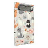 Niedliche Katze Mini Klemmbrett (Schrägansicht)
