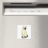 NIEDLICHE KATZE MIT BLUE AUGEN MAGNET (In Situ (Geschirrspüler))
