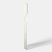 Niedliche Katze mit Blume Papierausschnitt Case-Mate iPhone Hülle (Rückseite / Rechts)