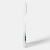 Niedliche Katze mit Blume Papierausschnitt Case-Mate iPhone Hülle (Rückseite / Rechts)