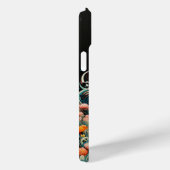 Niedliche Katze mit Blume Papierausschnitt Case-Mate iPhone Hülle (Rückseite / Rechts)