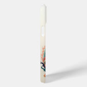 Niedliche Katze mit Blume Papierausschnitt Case-Mate iPhone Hülle (Rückseite / Rechts)