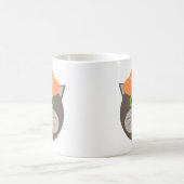 Niedliche Katze mit Hut Kaffeetasse (Mittel)
