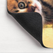 Niedliche Katze Mousepad (Ecke)