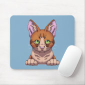 Niedliche Katze Mousepad (Mit Mouse)