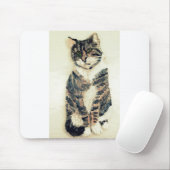Niedliche Katze Mousepad (Mit Mouse)