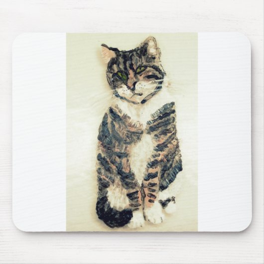 Niedliche Katze Mousepad (Vorne)