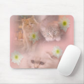 Niedliche Katze Mousepad (Mit Mouse)
