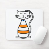 Niedliche Katze Mousepad (Mit Mouse)