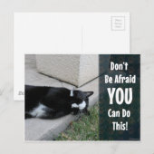 Niedliche Katze nicht abscheuen Postkarte (Vorne/Hinten)