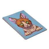 Niedliche Katze Notizblock (Rechte Seite)