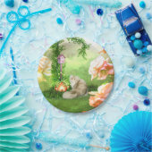 Niedliche Katze Pappteller (Party)