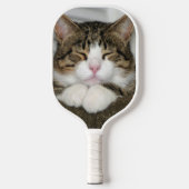 Niedliche Katze Pickleball Schläger (Vorderseite)