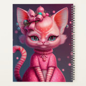 Niedliche Katze Planer (Rückseite)