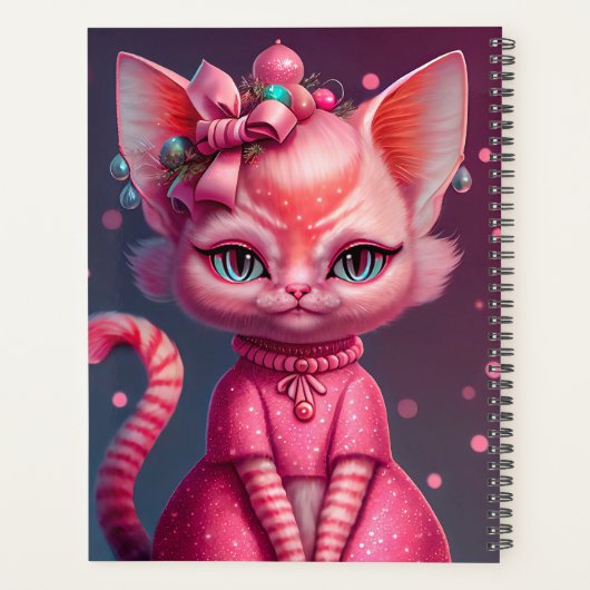 Niedliche Katze Planer (Rückseite)