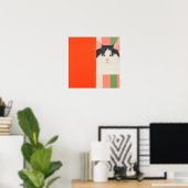 Niedliche Katze Poster (Heimbüro)