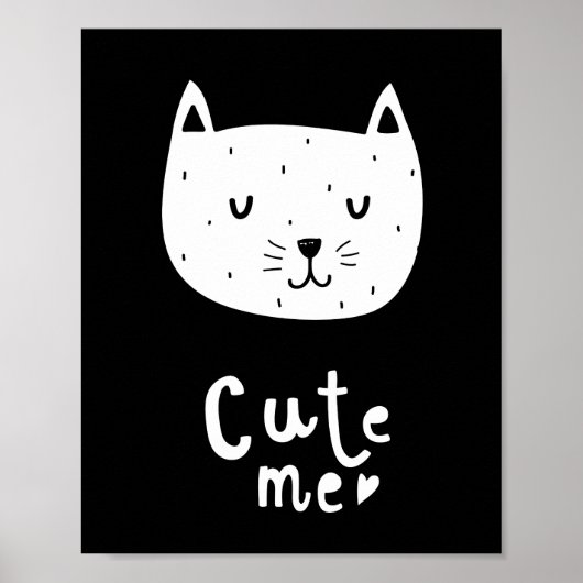 Niedliche Katze Poster (Vorne)