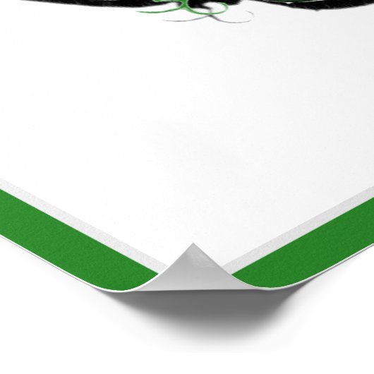 Niedliche Katze Poster (Ecke)