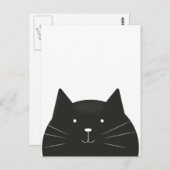 Niedliche Katze Postkarte (Vorne/Hinten)