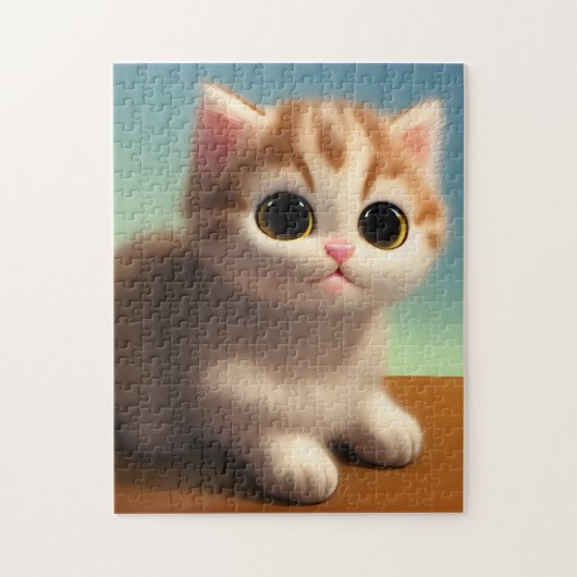 Niedliche Katze Puzzle (Vertikal)