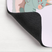 Niedliche Katze Queen Gift Idea, Kitten Cat Funny  Mousepad (Ecke)