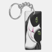 Niedliche Katze Schlüsselanhänger (Vorderseite links)