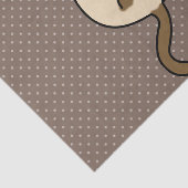 Niedliche Katze Seidenpapier (Ausschnitt)