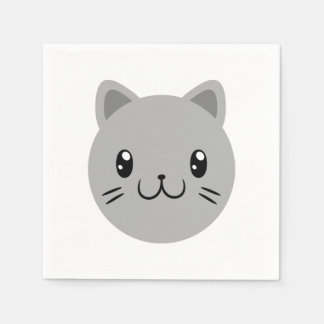 Niedliche Katze Serviette