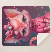 Niedliche Katze Sherpadecke (Vorderseite (Horizontal))