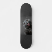 Niedliche Katze Skateboard (Vorne)