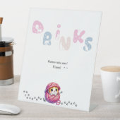 Niedliche Katze Sockelschild (In Situ)