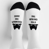 Niedliche Katze Socken (Oben)