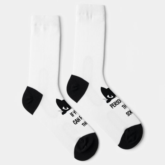 Niedliche Katze Socken (Rechts)