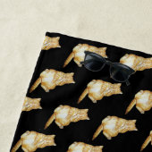 niedliche Katze Strandtuch (Beispiel)