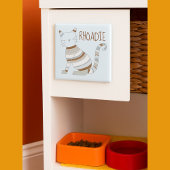 Niedliche Katze Striped Kitty Magnet