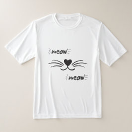 niedliche Katze. T-Shirt