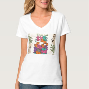 Niedliche Katze T-Shirt