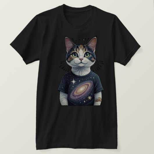 Niedliche Katze T-Shirt (Design vorne)