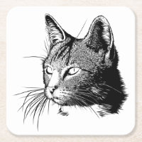 Niedliche Katze Tabby Kitty Illustration Tiger Kit