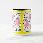niedliche Katze Tasse (Zentrum)