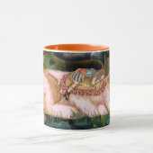 Niedliche Katze Tasse (Zentrum)