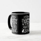 Niedliche Katze Tasse (Vorderseite Links)