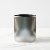 Niedliche Katze Tasse (Zentrum)