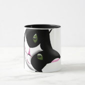 Niedliche Katze Tasse (Zentrum)