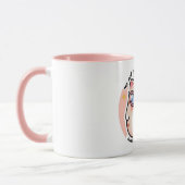 niedliche Katze Tasse (Links)