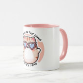 niedliche Katze Tasse (VorderseiteRechts)