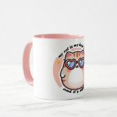 niedliche Katze Tasse (Vorderseite Links)