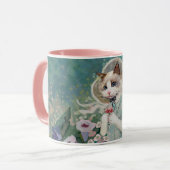 Niedliche Katze Tasse (Vorderseite Links)