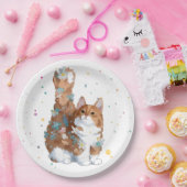 Niedliche Katze Tier Pappteller (Party)