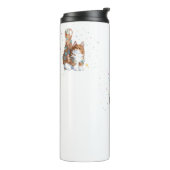 Niedliche Katze Tier Thermosbecher (Nach links gedreht)